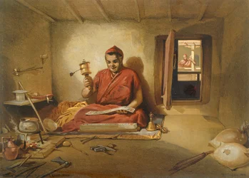 Ein buddhistischer Mönch, aus 